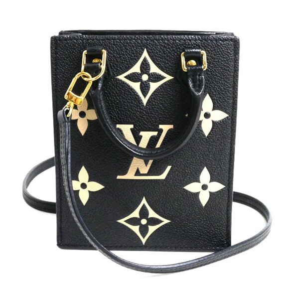 LOUIS VUITTON Black Monogram Shoulder Bag - Picture 1 of 8